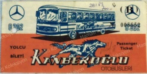 O Zamanlardan bir Kanberoğlu Bileti - O kazadan korktuğum için asla binmedim, ama günümüzde hala yollarda Kanberoğlu görüyorum. Güven ise yıllar önce kapandı.