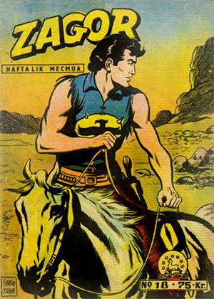 En popüler çizgi romanlardan Zagor - İtalya'da hala yeni bölümleri çıkıyor